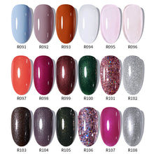 Load image into Gallery viewer, 10ml Solid Color Nail Polish Glue Solid Color Cream Painted Glue Popular Color Nail Art Tools Nail Accessories