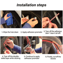 Load image into Gallery viewer, 8M Car Vehicle Wheel Rims Protectors Decor Strip Tire Guard Line Rubber Mounding Trim Tire Guard Line Car Styling Car Stickers