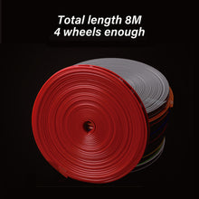 Load image into Gallery viewer, 8M Car Vehicle Wheel Rims Protectors Decor Strip Tire Guard Line Rubber Mounding Trim Tire Guard Line Car Styling Car Stickers