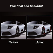 Load image into Gallery viewer, 8M Car Vehicle Wheel Rims Protectors Decor Strip Tire Guard Line Rubber Mounding Trim Tire Guard Line Car Styling Car Stickers