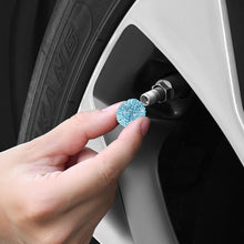 Load image into Gallery viewer, 4PCs Car Tire Valve Caps Diamond Styling Bling Dust-proof Wheel Valve Cover Vehicle Shining Car Charms Decor Auto Accessories