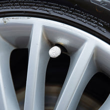 Load image into Gallery viewer, 4PCs Car Tire Valve Caps Diamond Styling Bling Dust-proof Wheel Valve Cover Vehicle Shining Car Charms Decor Auto Accessories