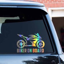 Load image into Gallery viewer, Respect Motorcycle Sticker For Bikers And Biker On Board Reflective Car Stickers Moto Auto Decal Interesting JDM Vinyl Styling