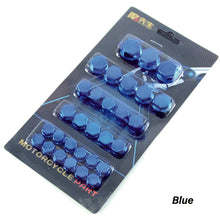 Load image into Gallery viewer, 30pcs/Set Motorcycle modification parts Accessories Head screw cover Nut Cap Cover Decorative Parts For Yamaha Kawasaki Honda