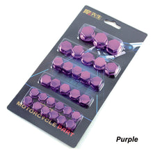 Load image into Gallery viewer, 30pcs/Set Motorcycle modification parts Accessories Head screw cover Nut Cap Cover Decorative Parts For Yamaha Kawasaki Honda