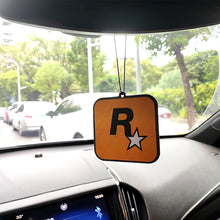 Load image into Gallery viewer, Car Fragrance R Star Car Long-lasting Aromatherapy Fragrance Piece Net Trend Yellow Pendant Decoration Car Deodorization