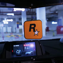 Load image into Gallery viewer, Car Fragrance R Star Car Long-lasting Aromatherapy Fragrance Piece Net Trend Yellow Pendant Decoration Car Deodorization