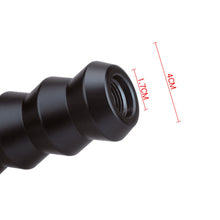 Load image into Gallery viewer, 5.7inch 14.6cm Gear Shift Knob Pointed End Cone Manual Transmission Aluminum Shifter Lever Knob Gear Bamboo Style