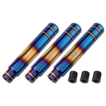 Load image into Gallery viewer, 13cm/18cm Jdm Bride Burnt Blue Style Gold Aluminum Alloy Gear Shift Knob Shifter Lever Head for Universal Car