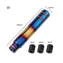 Load image into Gallery viewer, 13cm/18cm Jdm Bride Burnt Blue Style Gold Aluminum Alloy Gear Shift Knob Shifter Lever Head for Universal Car