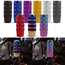 Load image into Gallery viewer, Universal Auto JDM 9.5cm Length Aluminum Gear Shift Knob Manual Transmission Aluminum knurled Racing Car Shift Lever Gear Knob