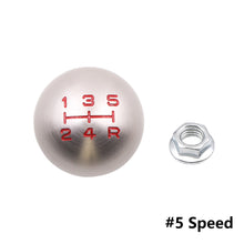 Load image into Gallery viewer, 5/6 Speed JDM Ball Shape Shift Manual Gear Knob M10*1.5 For Honda Fit Civic City FD2 FN2 EP3 TYPE R DC2 DC5 AP1 AP2 S2000 F20C
