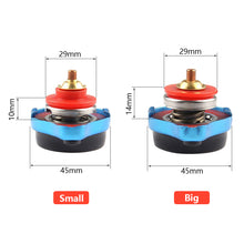 Load image into Gallery viewer, 0.9Bar 1.1Bar 1.3 Bar Thermost Radiator Cap Tank Cover Water Temperature Gauge Cover Racing Car Big or Small Head