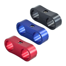 Load image into Gallery viewer, Universal Auto Part AN4 AN6 AN8 AN10 Billet Oil Fuel Water Hose Tube Seprator Divider Clamp Line Pipe Clamp Tubing Bracket Clamp