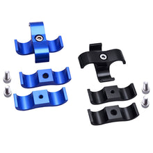 Load image into Gallery viewer, Universal Auto Part AN4 AN6 AN8 AN10 Billet Oil Fuel Water Hose Tube Seprator Divider Clamp Line Pipe Clamp Tubing Bracket Clamp