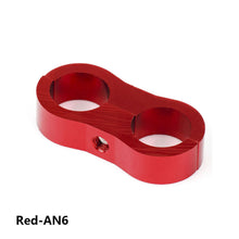 Load image into Gallery viewer, Universal Auto Part AN4 AN6 AN8 AN10 Billet Oil Fuel Water Hose Tube Seprator Divider Clamp Line Pipe Clamp Tubing Bracket Clamp