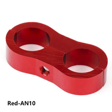 Load image into Gallery viewer, Universal Auto Part AN4 AN6 AN8 AN10 Billet Oil Fuel Water Hose Tube Seprator Divider Clamp Line Pipe Clamp Tubing Bracket Clamp