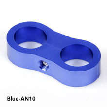 Load image into Gallery viewer, Universal Auto Part AN4 AN6 AN8 AN10 Billet Oil Fuel Water Hose Tube Seprator Divider Clamp Line Pipe Clamp Tubing Bracket Clamp