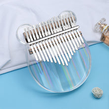 Load image into Gallery viewer, Kalimba Thumb Piano 17 Keys Portable Mbira Finger Piano Gifts for Kids and Adults Beginners Musical Instrument Present