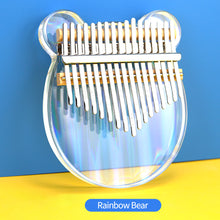 Load image into Gallery viewer, Kalimba Thumb Piano 17 Keys Portable Mbira Finger Piano Gifts for Kids and Adults Beginners Musical Instrument Present