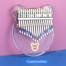 Load image into Gallery viewer, Kalimba Thumb Piano 17 Keys Portable Mbira Finger Piano Gifts for Kids and Adults Beginners Musical Instrument Present