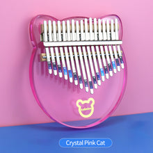 Load image into Gallery viewer, Kalimba Thumb Piano 17 Keys Portable Mbira Finger Piano Gifts for Kids and Adults Beginners Musical Instrument Present