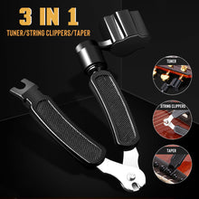Load image into Gallery viewer, 3 in 1 Maintenance Guitar Tool Change String Peg Winder / Guitar String Winder / Guitar String Cutter / Pin Puller