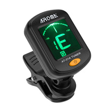 Load image into Gallery viewer, Universal Guitar Tuner Digital LCD Clip-on Equal Temperaments Bass Violin Ukuele Tuner Chromatic 360 Degree Rotatable Sensitive