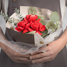Load image into Gallery viewer, Flower Building Blocks Flower Bouquet 3D Model Toy Grils Ladies Birthday Gifts Rose Creative Room Decorate DIY Toys