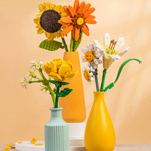 Load image into Gallery viewer, Flower Building Blocks Flower Bouquet 3D Model Toy Grils Ladies Birthday Gifts Rose Creative Room Decorate DIY Toys