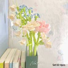 Load image into Gallery viewer, Flower Building Blocks Flower Bouquet 3D Model Toy Grils Ladies Birthday Gifts Rose Creative Room Decorate DIY Toys