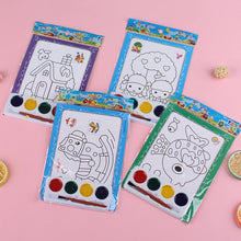 Load image into Gallery viewer, Kids Kids Painting Toys Diy Toys for girl Children's Color Background Watercolor Graffiti Early Education Kindergarten Activity Supplies