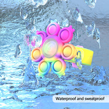 Load image into Gallery viewer, RGB Pop It Fidget Spinner Figets Toys Anti Stress Wristband Light Kids Bracelet Kawaii Push Bubble Kids Christmas Gifts