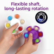 Load image into Gallery viewer, Pop It Stress Relief Silicone Interactive Flip Octopus Change Faces Spinner Push Pops Bubble Spinner Fidget Toys