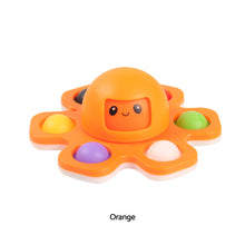 Load image into Gallery viewer, Pop It Stress Relief Silicone Interactive Flip Octopus Change Faces Spinner Push Pops Bubble Spinner Fidget Toys