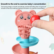 Load image into Gallery viewer, Baby Puzzle Kids Fun Track Turn Around 0-3 Years Old Track Rolling Ball Mental Sliding Ball Tower Early Education Assembling Diy Toys