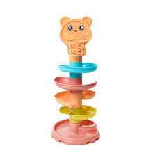 Load image into Gallery viewer, Baby Puzzle Kids Fun Track Turn Around 0-3 Years Old Track Rolling Ball Mental Sliding Ball Tower Early Education Assembling Diy Toys