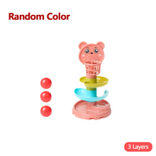 Load image into Gallery viewer, Baby Puzzle Kids Fun Track Turn Around 0-3 Years Old Track Rolling Ball Mental Sliding Ball Tower Early Education Assembling Diy Toys