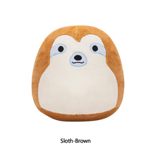 Load image into Gallery viewer, 20cm Stuffed Toys Axolotl Cow Sloth Teal Green Pink Plush Doll Soft Pillow For Kids Room Decoration