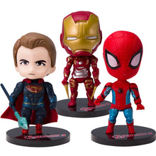 Load image into Gallery viewer, The Avengers Iron Man Batman Spiderman Marvel Justice League Alliance Doll Toys Action Figure Model Cake Decorations Gift for Children