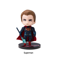 Load image into Gallery viewer, The Avengers Iron Man Batman Spiderman Marvel Justice League Alliance Doll Toys Action Figure Model Cake Decorations Gift for Children