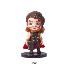 Load image into Gallery viewer, The Avengers Iron Man Batman Spiderman Marvel Justice League Alliance Doll Toys Action Figure Model Cake Decorations Gift for Children