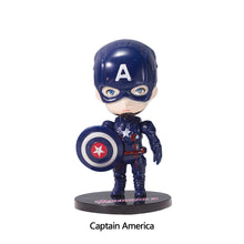 Load image into Gallery viewer, The Avengers Iron Man Batman Spiderman Marvel Justice League Alliance Doll Toys Action Figure Model Cake Decorations Gift for Children
