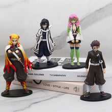 Load image into Gallery viewer, Demon Slayer Action Figures Miniatures Figurine Model Kimetsu No Yaiba Mini Tanjirou Nezuko Kyoujurou Giyuu Doll