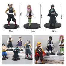 Load image into Gallery viewer, Demon Slayer Action Figures Miniatures Figurine Model Kimetsu No Yaiba Mini Tanjirou Nezuko Kyoujurou Giyuu Doll