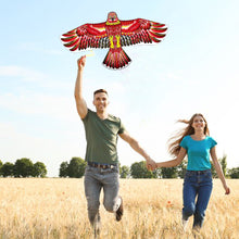 Load image into Gallery viewer, 1.2m/1.6m/1.8m Eagle Kite 50 Meter Kite Line Large Eagle Flying Bird Kites Children Gift Family Trips Garden Outdoor Sports DIY Toy