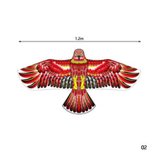 Load image into Gallery viewer, 1.2m/1.6m/1.8m Eagle Kite 50 Meter Kite Line Large Eagle Flying Bird Kites Children Gift Family Trips Garden Outdoor Sports DIY Toy
