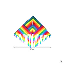 Load image into Gallery viewer, Colorful Rainbow Kite Long Tail Nylon Outdoor Kites Flying Toys For Children Kids Kite Surf