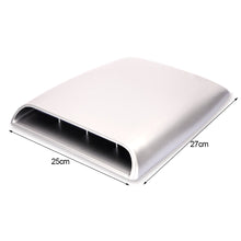 Load image into Gallery viewer, Universal Car Hood Scoop Air Outlet Cover Decoration Air Flow Intake Vent Cover Auto Air Flow Vent Cover Accessories