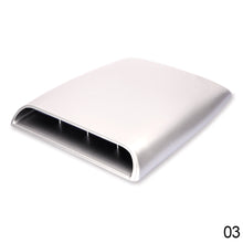 Load image into Gallery viewer, Universal Car Hood Scoop Air Outlet Cover Decoration Air Flow Intake Vent Cover Auto Air Flow Vent Cover Accessories